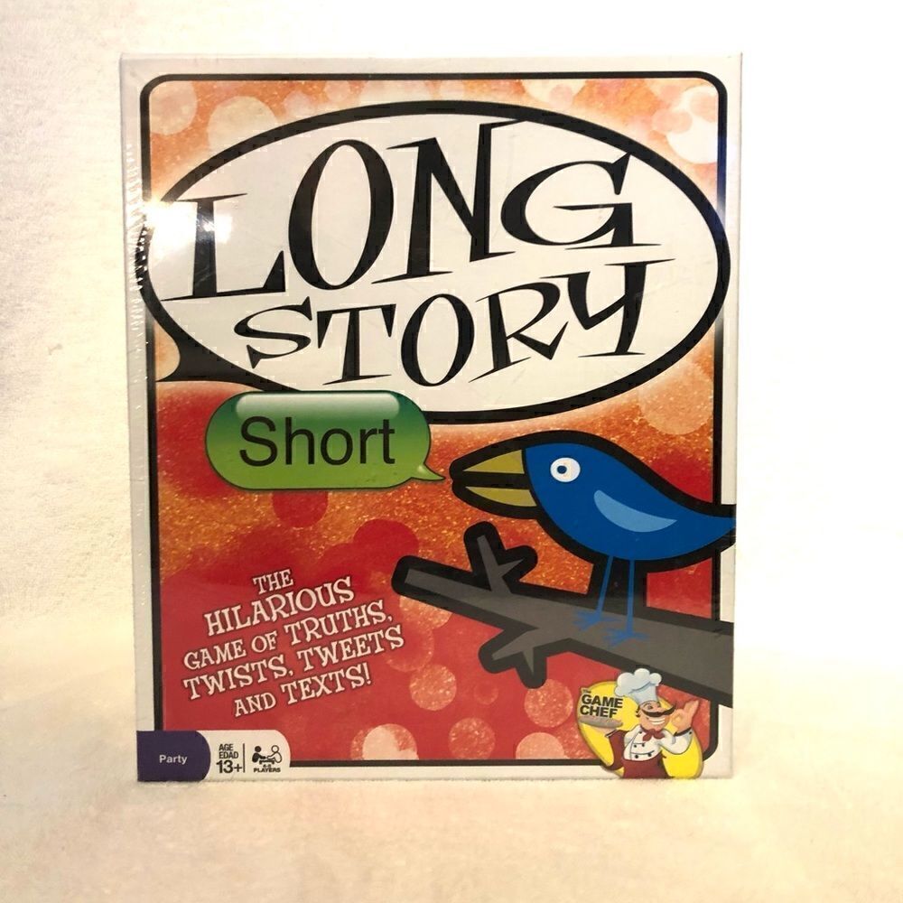 NEW long story short The game chef.